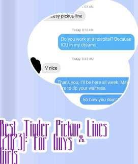 Tinder pickup line